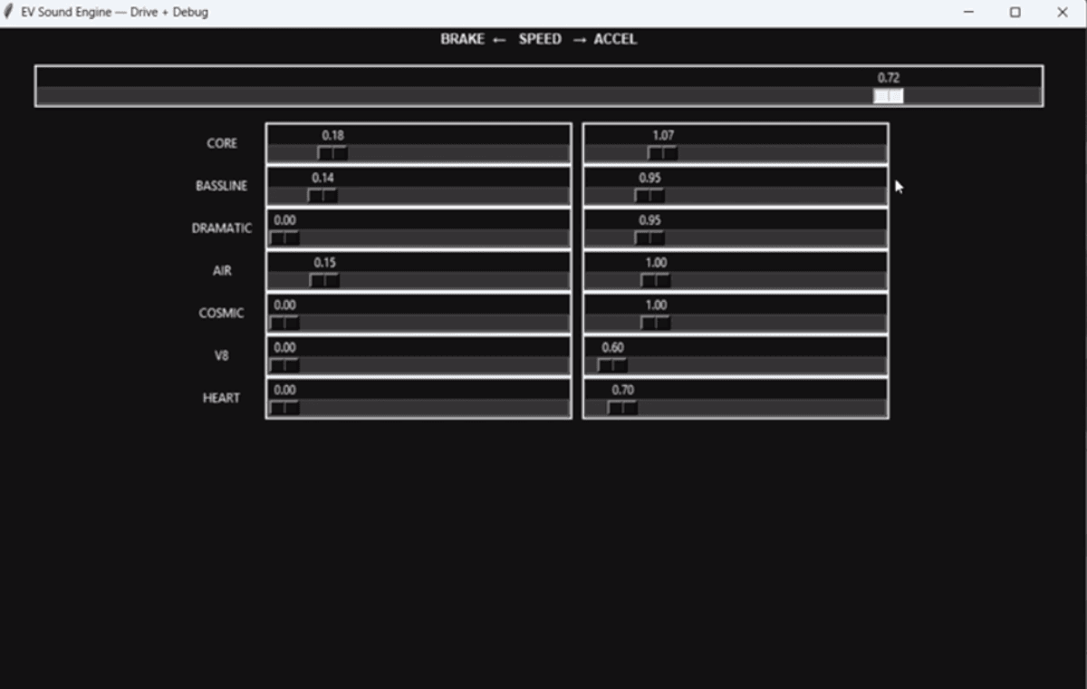 Calibration UX sonore
